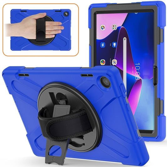 For Lenovo Tab M10 10.1 3rd Gen Silicone + PC Protective Tablet Case(Blue) - Lenovo by buy2fix | Online Shopping UK | buy2fix