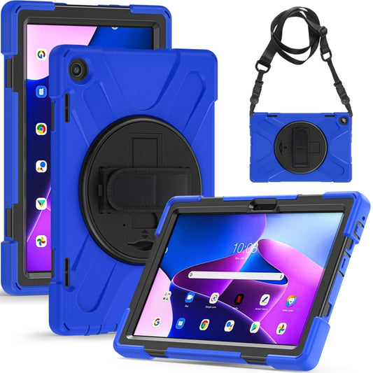 For Lenovo Tab M10 10.1 3rd Gen Silicone + PC Protective Tablet Case(Blue) - Lenovo by buy2fix | Online Shopping UK | buy2fix