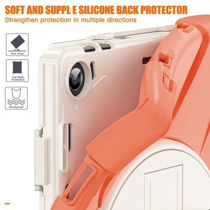 For Lenovo Tab M10 10.1 3rd Gen Silicone + PC Protective Tablet Case(Orange) - Lenovo by buy2fix | Online Shopping UK | buy2fix