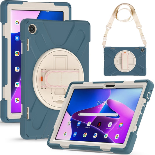 For Lenovo Tab M10 10.1 3rd Gen Silicone + PC Protective Tablet Case(Cornflower Blue) - Lenovo by buy2fix | Online Shopping UK | buy2fix