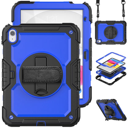 For iPad 2025 / 2022 Silicone + PC Full Body Protection Tablet Case(Dark Blue + Black) - iPad 2025 / 2022 Cases by buy2fix | Online Shopping UK | buy2fix