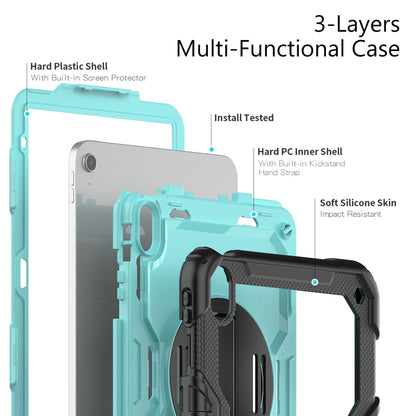 For iPad 2025 / 2022 Silicone + PC Full Body Protection Tablet Case(Light Blue) - iPad 2025 / 2022 Cases by buy2fix | Online Shopping UK | buy2fix