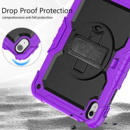 For iPad 2025 / 2022 Silicone + PC Full Body Protection Tablet Case(Purple) - iPad 2025 / 2022 Cases by buy2fix | Online Shopping UK | buy2fix