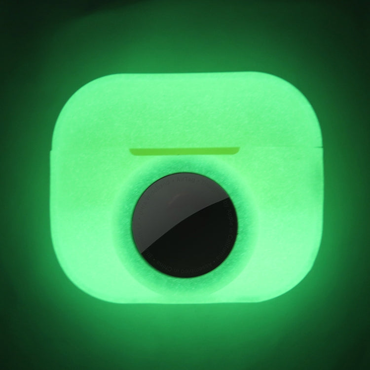 For AirPods Pro 2 / AirTag 2 in 1 Shockproof Full Coverage Silicone Protective Case(Fluorescent Green) - For AirPods Pro 2 by buy2fix | Online Shopping UK | buy2fix