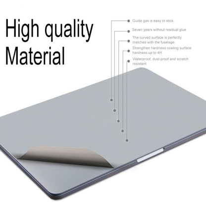 For MacBook 13.3 inch A1278 (with Optical Drive) 4 in 1 Upper Cover Film + Bottom Cover Film + Full-support Film + Touchpad Film Laptop Body Protective Film Sticker(Champagne Gold) - Protector Sticker by buy2fix | Online Shopping UK | buy2fix