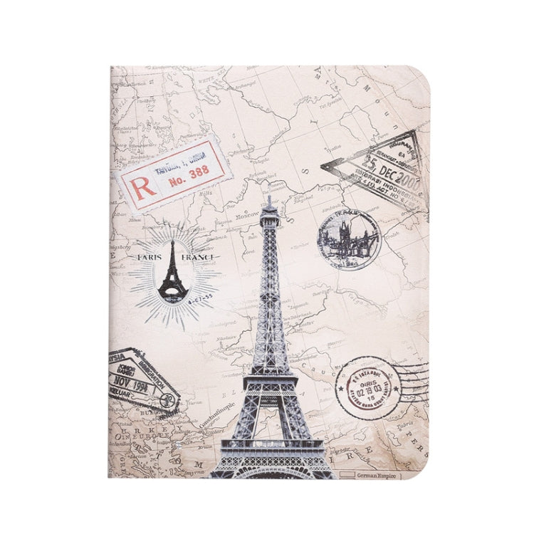 For iPad 2025 / 2022 Painted Voltage Pen Slot Tablet Smart Case(Eiffel Tower) - iPad 2025 / 2022 Cases by buy2fix | Online Shopping UK | buy2fix