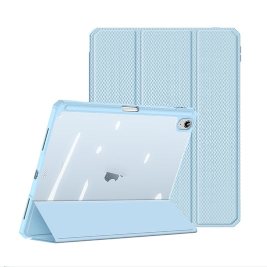 For iPad 2025 / 2022 DUX DUCIS TOBY Series Antiskid Leather Smart Tablet Case(Blue) - iPad 2025 / 2022 Cases by DUX DUCIS | Online Shopping UK | buy2fix