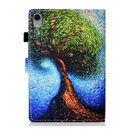 For iPad 2025 / 2022 Coloured Drawing Stitching Smart Leather Tablet Case(Miracle Tree) - iPad 2025 / 2022 Cases by buy2fix | Online Shopping UK | buy2fix