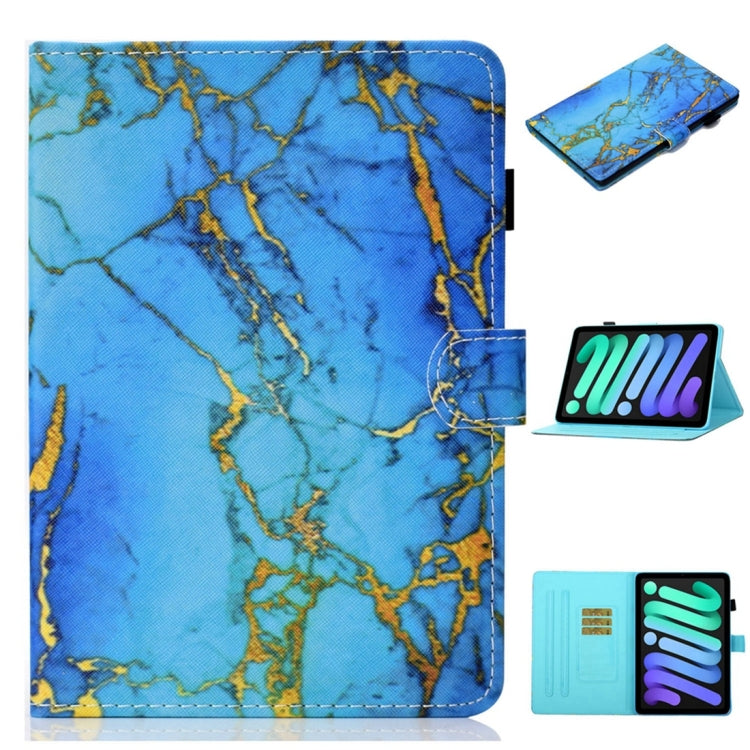 For iPad 2025 / 2022 Coloured Drawing Stitching Smart Leather Tablet Case(Gilded Marble) - iPad 2025 / 2022 Cases by buy2fix | Online Shopping UK | buy2fix