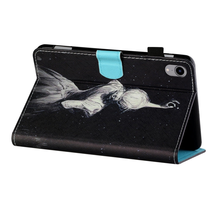 For iPad 2025 / 2022 Coloured Drawing Stitching Smart Leather Tablet Case(Girl) - iPad 2025 / 2022 Cases by buy2fix | Online Shopping UK | buy2fix