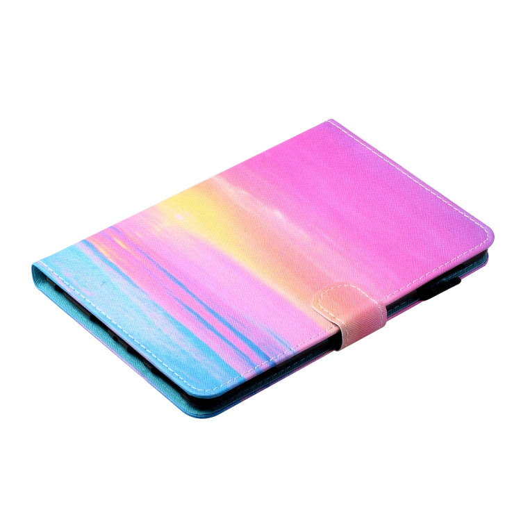 For iPad 2025 / 2022 Coloured Drawing Stitching Smart Leather Tablet Case(Sunset) - iPad 2025 / 2022 Cases by buy2fix | Online Shopping UK | buy2fix