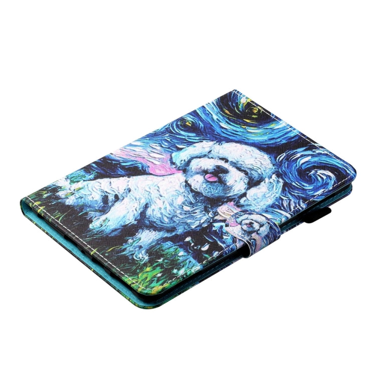 For iPad 2025 / 2022 Coloured Drawing Stitching Smart Leather Tablet Case(Dog) - iPad 2025 / 2022 Cases by buy2fix | Online Shopping UK | buy2fix
