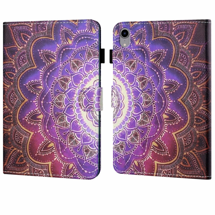 For iPad 2025 / 2022 Coloured Drawing Stitching Smart Leather Tablet Case(Mandala) - iPad 2025 / 2022 Cases by buy2fix | Online Shopping UK | buy2fix