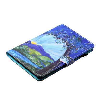 For iPad 2025 / 2022 Coloured Drawing Stitching Smart Leather Tablet Case(Mountain View) - iPad 2025 / 2022 Cases by buy2fix | Online Shopping UK | buy2fix