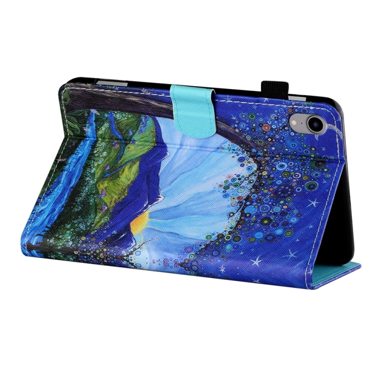 For iPad 2025 / 2022 Coloured Drawing Stitching Smart Leather Tablet Case(Mountain View) - iPad 2025 / 2022 Cases by buy2fix | Online Shopping UK | buy2fix