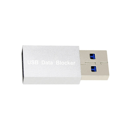 GEM02 USB Data Blocker Charging Connector(Silver) by buy2fix