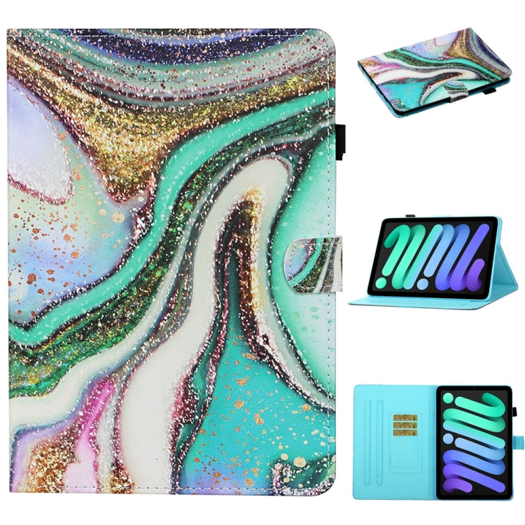 For iPad 2025 / 2022 Coloured Drawing Stitching Smart Leather Tablet Case(Colored Sand) - iPad 2025 / 2022 Cases by buy2fix | Online Shopping UK | buy2fix
