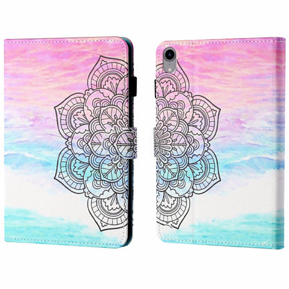 For iPad 2025 / 2022 Coloured Drawing Stitching Smart Leather Tablet Case(Colorful Mandala) - iPad 2025 / 2022 Cases by buy2fix | Online Shopping UK | buy2fix