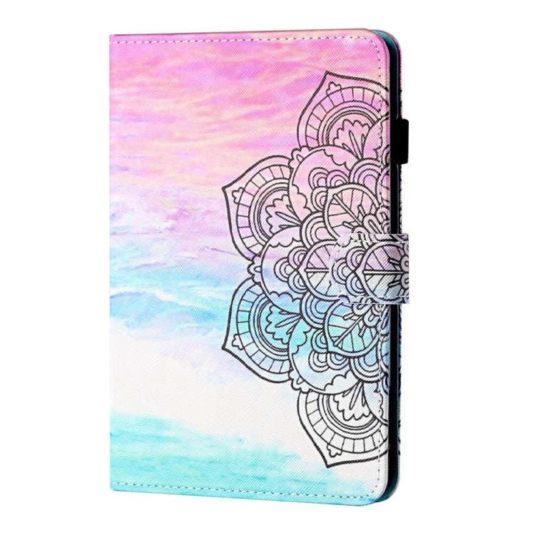 For iPad 2025 / 2022 Coloured Drawing Stitching Smart Leather Tablet Case(Colorful Mandala) - iPad 2025 / 2022 Cases by buy2fix | Online Shopping UK | buy2fix