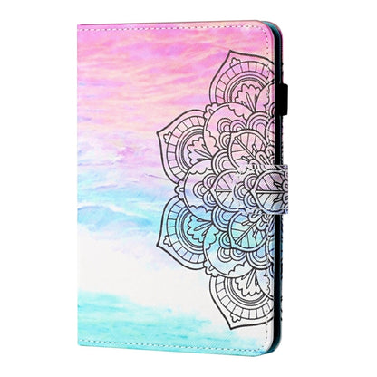 For iPad 2025 / 2022 Coloured Drawing Stitching Smart Leather Tablet Case(Colorful Mandala) - iPad 2025 / 2022 Cases by buy2fix | Online Shopping UK | buy2fix