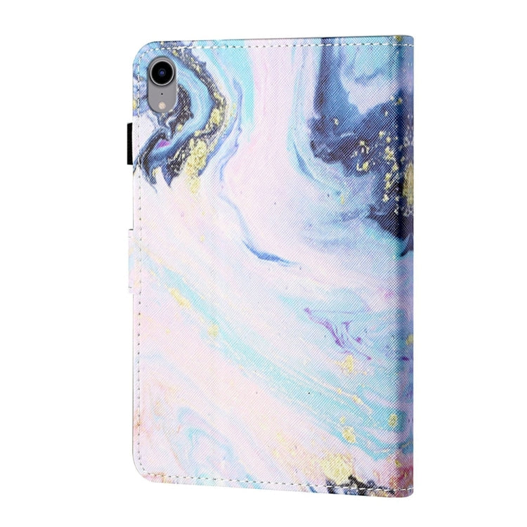 For iPad 2025 / 2022 Coloured Drawing Stitching Smart Leather Tablet Case(Quicksand) - iPad 2025 / 2022 Cases by buy2fix | Online Shopping UK | buy2fix