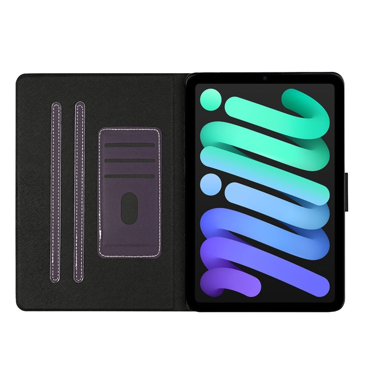 For iPad 2025 / 2022 Pure Color Smart Leather Tablet Case(Purple) - iPad 2025 / 2022 Cases by buy2fix | Online Shopping UK | buy2fix