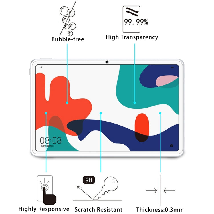 2 PCS For Huawei MatePad Pro 10.4 9H 0.3mm Explosion-proof Tempered Glass Film - For Huawei MediaPad by buy2fix | Online Shopping UK | buy2fix