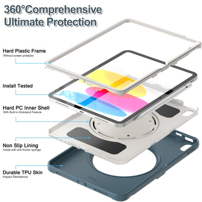 For iPad 2025 / 2022 Shockproof TPU + PC Protective Tablet Case(Cornflower Blue) - iPad 2025 / 2022 Cases by buy2fix | Online Shopping UK | buy2fix