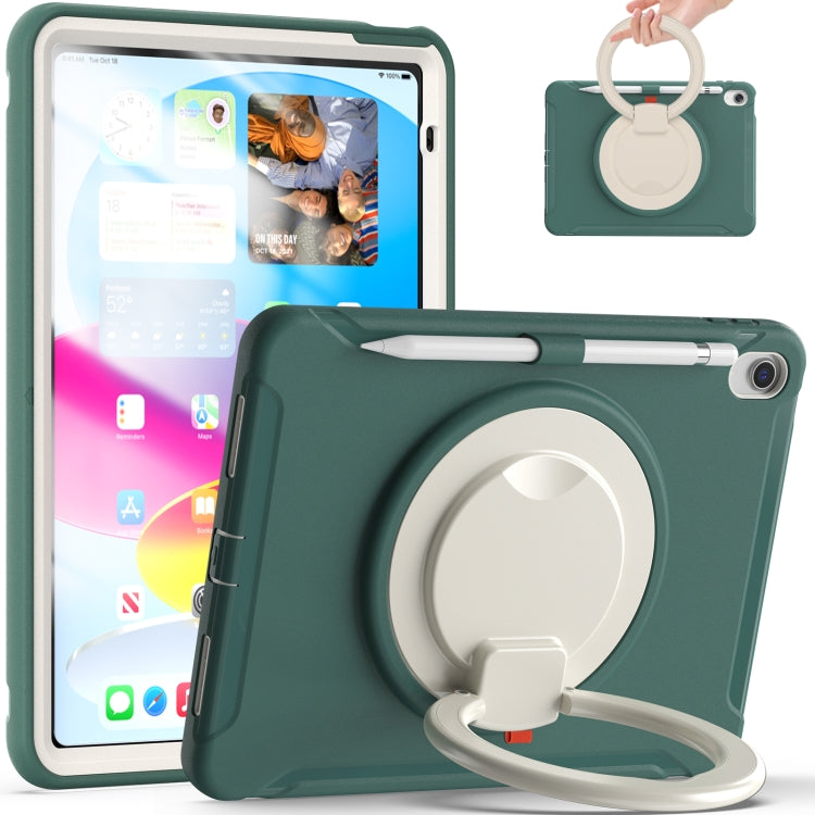 For iPad 2025 / 2022 Shockproof TPU + PC Protective Tablet Case(Emmerald Green) - iPad 2025 / 2022 Cases by buy2fix | Online Shopping UK | buy2fix