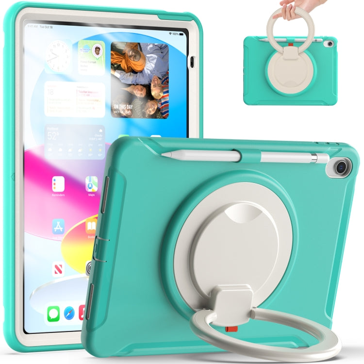 For iPad 2025 / 2022 Shockproof TPU + PC Protective Tablet Case(Mint Green) - iPad 2025 / 2022 Cases by buy2fix | Online Shopping UK | buy2fix