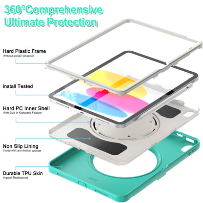 For iPad 2025 / 2022 Shockproof TPU + PC Protective Tablet Case(Mint Green) - iPad 2025 / 2022 Cases by buy2fix | Online Shopping UK | buy2fix