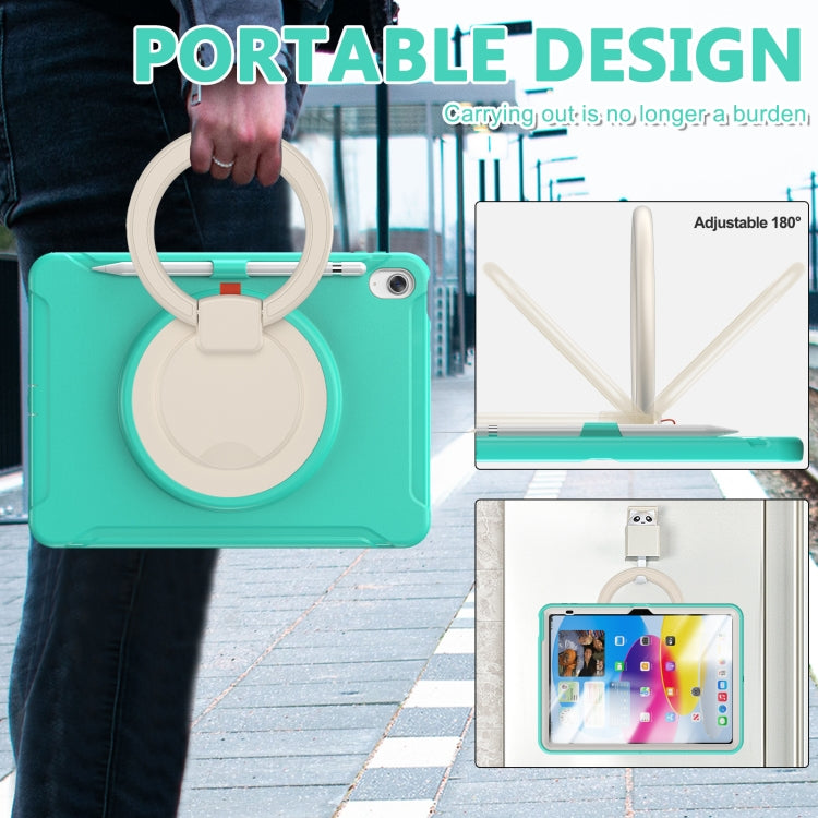 For iPad 2025 / 2022 Shockproof TPU + PC Protective Tablet Case(Mint Green) - iPad 2025 / 2022 Cases by buy2fix | Online Shopping UK | buy2fix