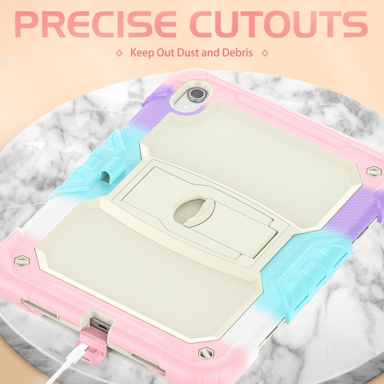 For iPad 2025 / 2022 Shockproof Silicone + PC Protective Tablet Case(Camouflage Pink) - iPad 2025 / 2022 Cases by buy2fix | Online Shopping UK | buy2fix