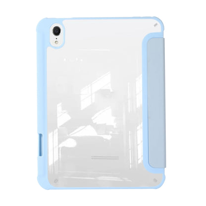 For iPad 2025 / 2022 Acrylic 3-folding Leather Tablet Case(Light Blue) - iPad 2025 / 2022 Cases by buy2fix | Online Shopping UK | buy2fix