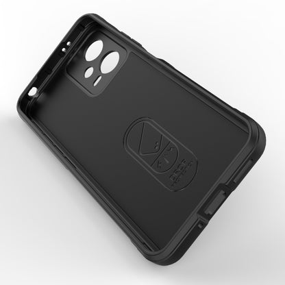 For Xiaomi Redmi Note 12 5G /  Note 12 5G India Magic Shield TPU + Flannel Phone Case(White) - Xiaomi Cases by buy2fix | Online Shopping UK | buy2fix