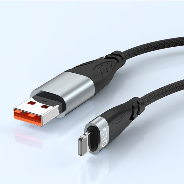 ADC-008 2 in 1 PD 30W USB/Type-C to 8 Pin Fast Charge Data Cable, Length: 1m by buy2fix
