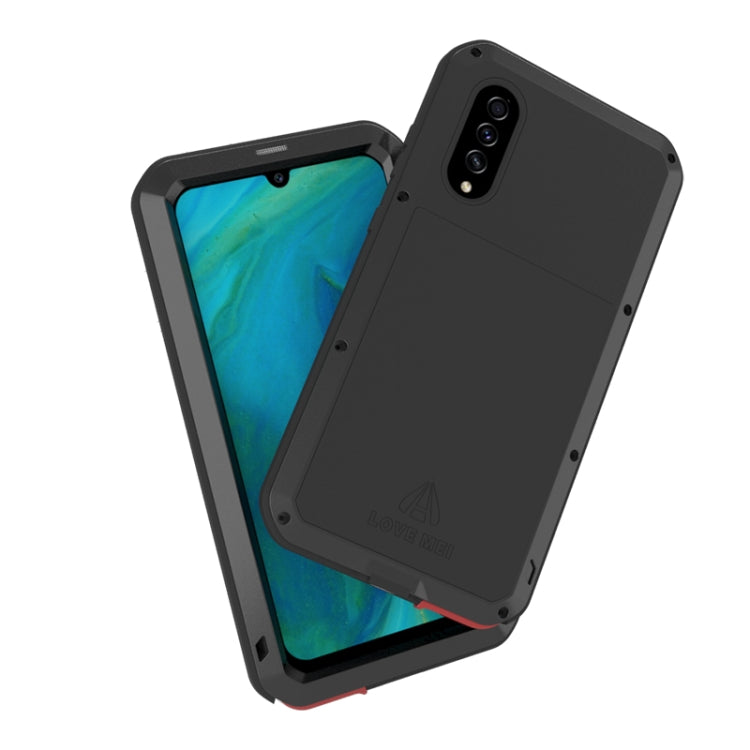 For Galaxy A70s LOVE MEI Metal Shockproof Waterproof Dustproof Protective Case(Silver) by LOVE MEI