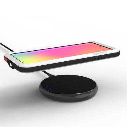 For Galaxy A71 LOVE MEI Metal Shockproof Waterproof Dustproof Protective Case(White) by LOVE MEI