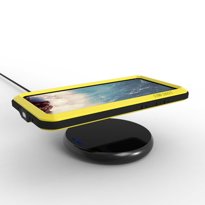 For Galaxy S20 Plus LOVE MEI Metal Shockproof Waterproof Dustproof Protective Case(Yellow) by LOVE MEI