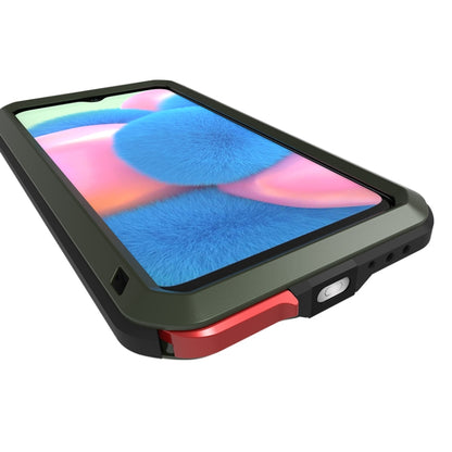 For Galaxy A30s LOVE MEI Metal Shockproof Waterproof Dustproof Protective Case(Army Green) by LOVE MEI