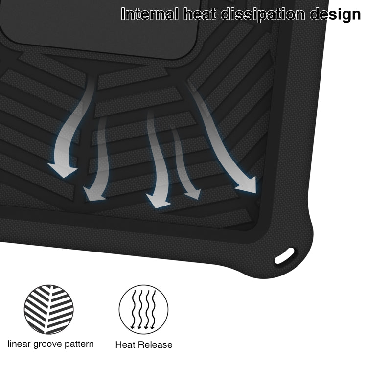 For iPad 2025 / 2022 Spider King Silicone Protective Tablet Case(Black) - iPad 2025 / 2022 Cases by buy2fix | Online Shopping UK | buy2fix