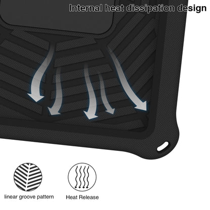 For iPad 2025 / 2022 Spider King Silicone Protective Tablet Case(Black) - iPad 2025 / 2022 Cases by buy2fix | Online Shopping UK | buy2fix