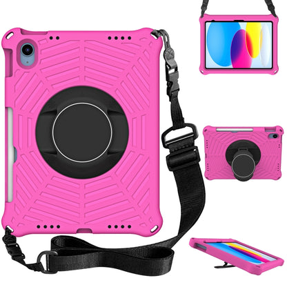For iPad 2025 / 2022 Spider King Silicone Protective Tablet Case(Rose Red) - iPad 2025 / 2022 Cases by buy2fix | Online Shopping UK | buy2fix