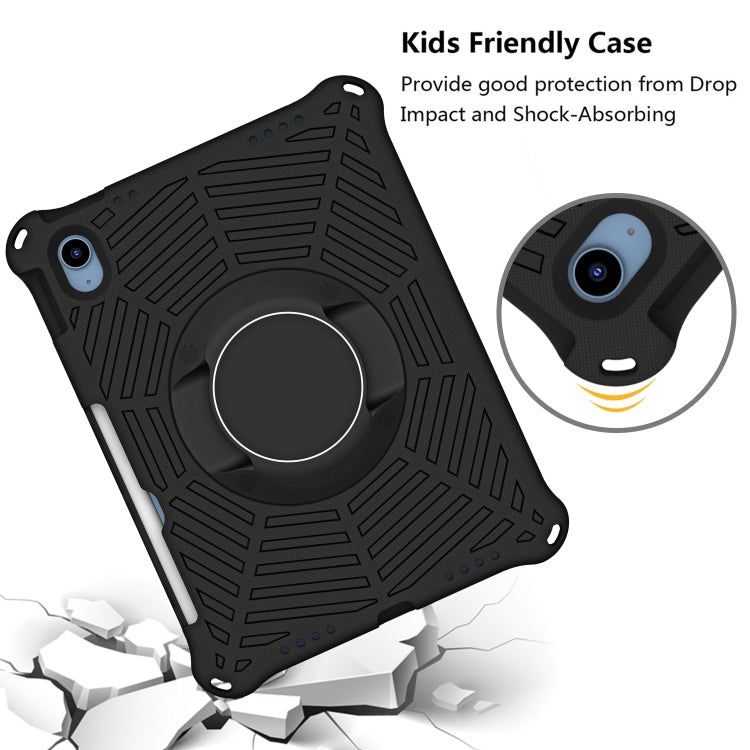 For iPad 2025 / 2022 Spider King Silicone Protective Tablet Case(Black) - iPad 2025 / 2022 Cases by buy2fix | Online Shopping UK | buy2fix