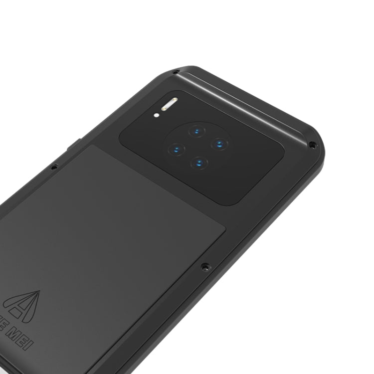 For Huawei Mate 30 Pro LOVE MEI Metal Shockproof Waterproof Dustproof Protective Case(White) by LOVE MEI