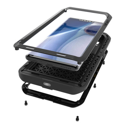 For Huawei Mate 30 Pro LOVE MEI Metal Shockproof Waterproof Dustproof Protective Case(White) by LOVE MEI