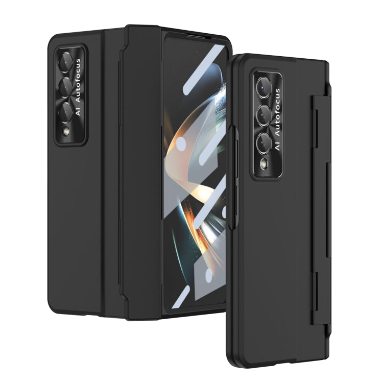 For Samsung Galaxy Z Fold3 5G Integrated Full Coverage Phone Case with Hinge(Black) - Galaxy Phone Cases by buy2fix | Online Shopping UK | buy2fix
