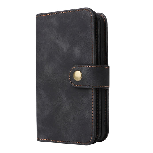 For iPhone 14 Plus Multifunctional Card Slot Zipper Wallet Flip Leather Phone Case(Black) - iPhone 14 Plus Cases by buy2fix | Online Shopping UK | buy2fix