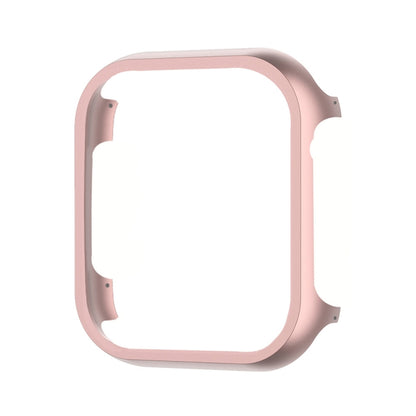 For Apple Watch Ultra 3 / 2 / 1 49mm Aluminum Alloy Frame Protective Case(Pink) by buy2fix