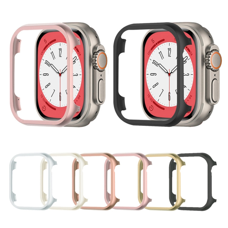 For Apple Watch Ultra 3 / 2 / 1 49mm Aluminum Alloy Frame Protective Case(Gold) by buy2fix